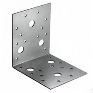 Уголок креп. с отверстиями 11мм цинк 105х105х90х2,0мм