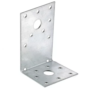 Уголок креп. с отверстиями 11мм цинк 50х 90х55х2,0мм