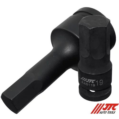 Головка ударная со вставкой JTC HEX one-piece