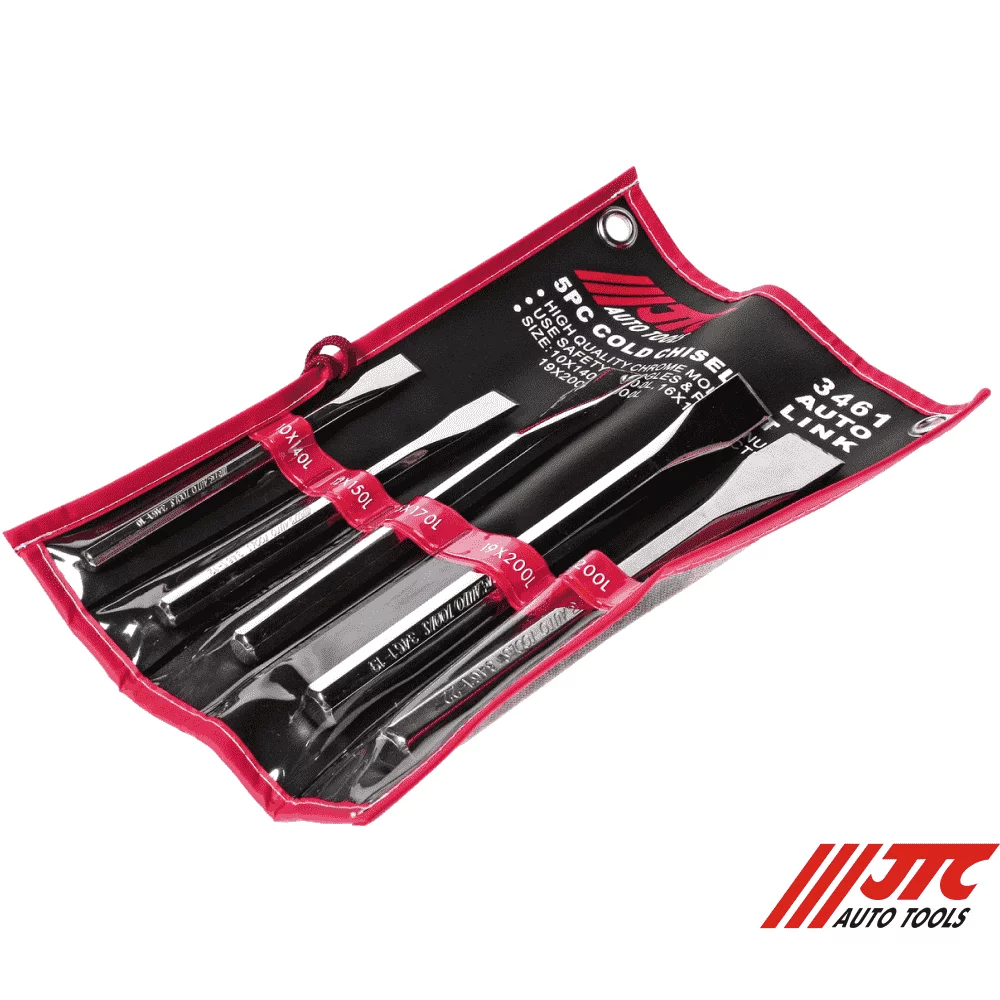 Зубило набор 5 предметов "JTC"