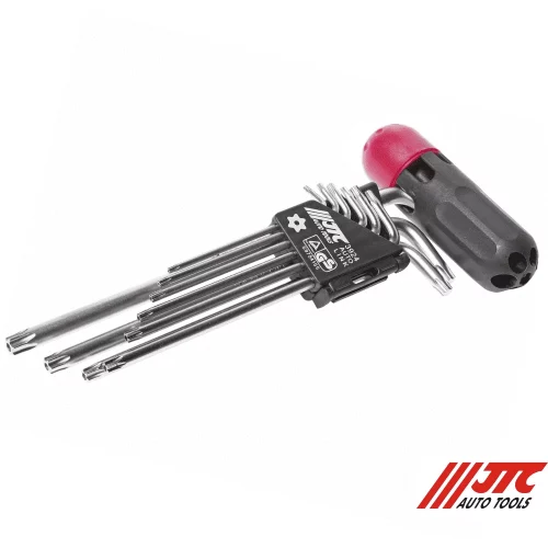 Ключ имбусовый набор 9 предм. TORX 10H - 50H "JTC"