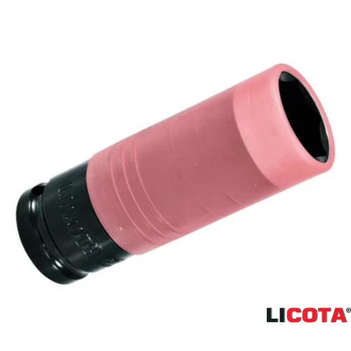 Головка торцевая ударная глубокая тонкостенная особо прочная CrMo "LICOTA"
