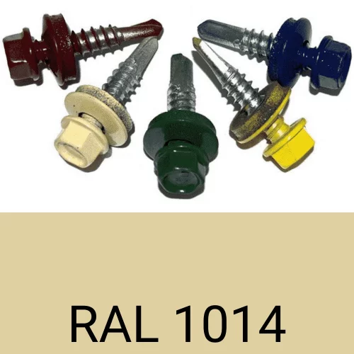 Саморез кровельный по металлу RAL 1014