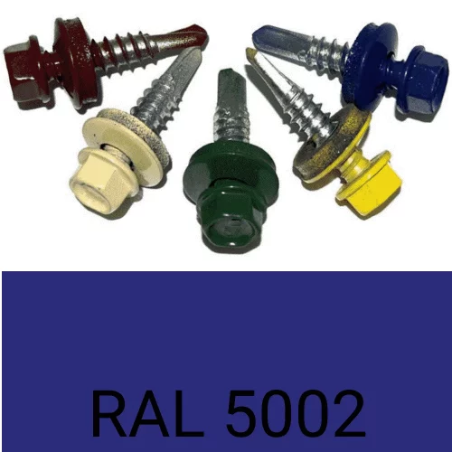 Саморез кровельный по металлу RAL 5002