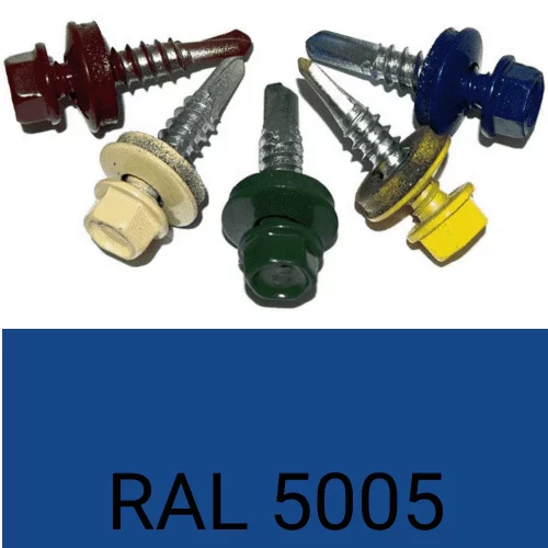 Саморез кровельный по металлу RAL 5005
