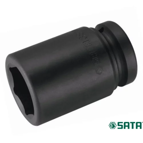 Головка ударная 6 гран. удлиненная CrMo SATA