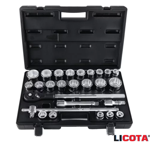 Набор инструмента 3/4" "LICOTA" 26 предм. дюйм и метрика
