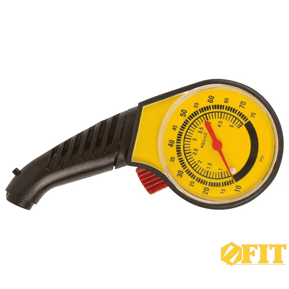 Манометр колесный ручной пластиковый