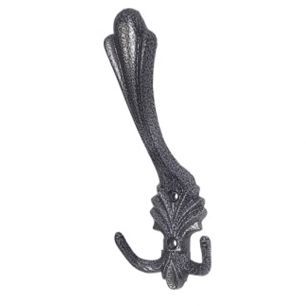 Крючок-вешалка 3-х рожковый КБ-3 антик. серебро