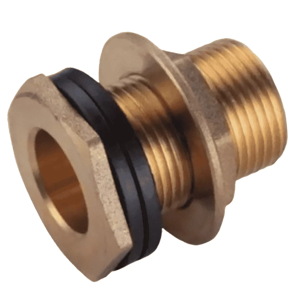 Врезка для резервуара латунная