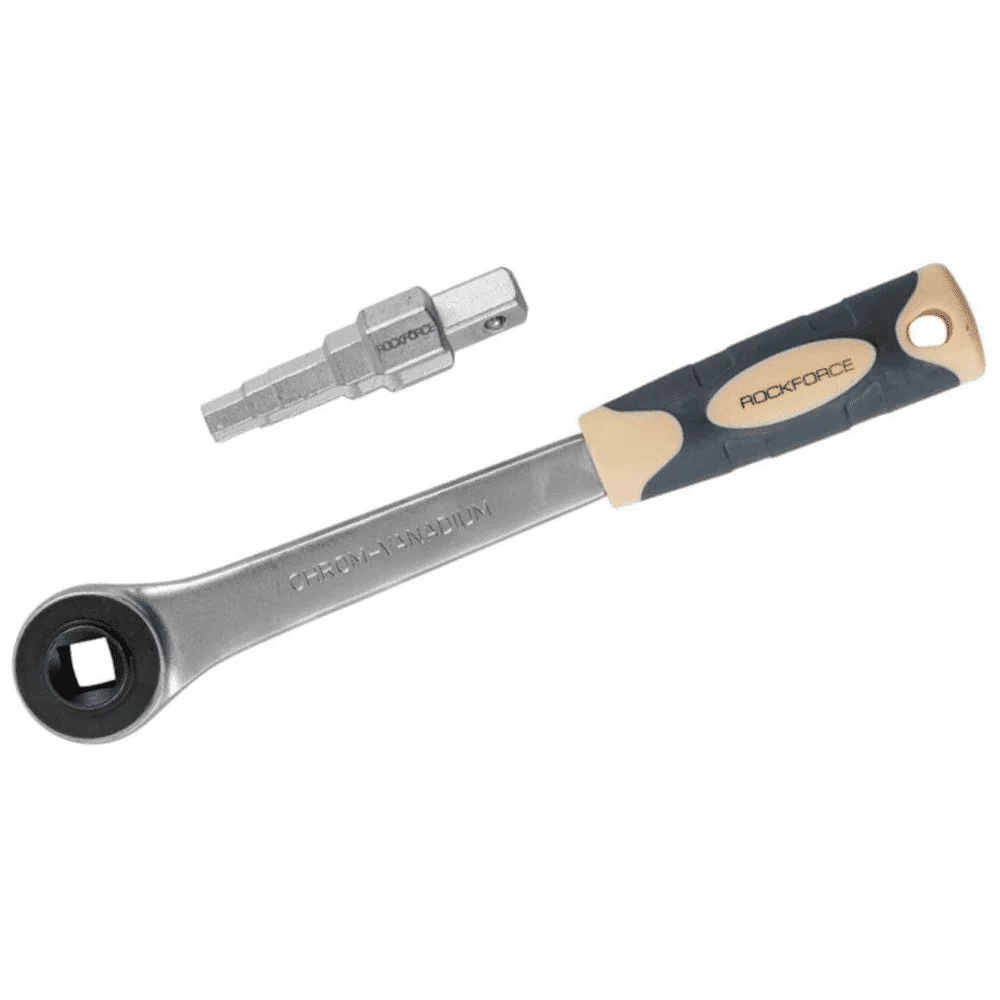 Ключ для американок и трещотка с внутренним квадратом ROCKFORCE