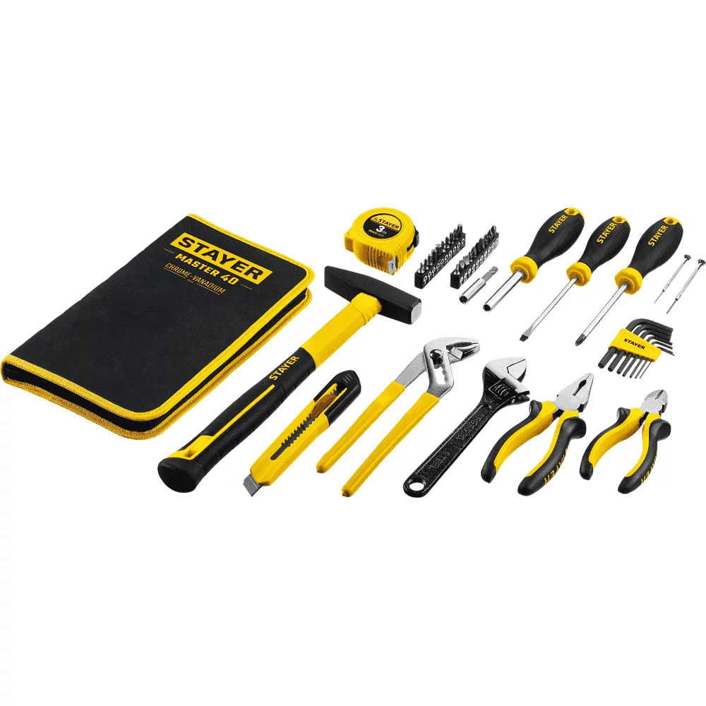 Набор инструмента универсальный «STAYER» 40 предм.