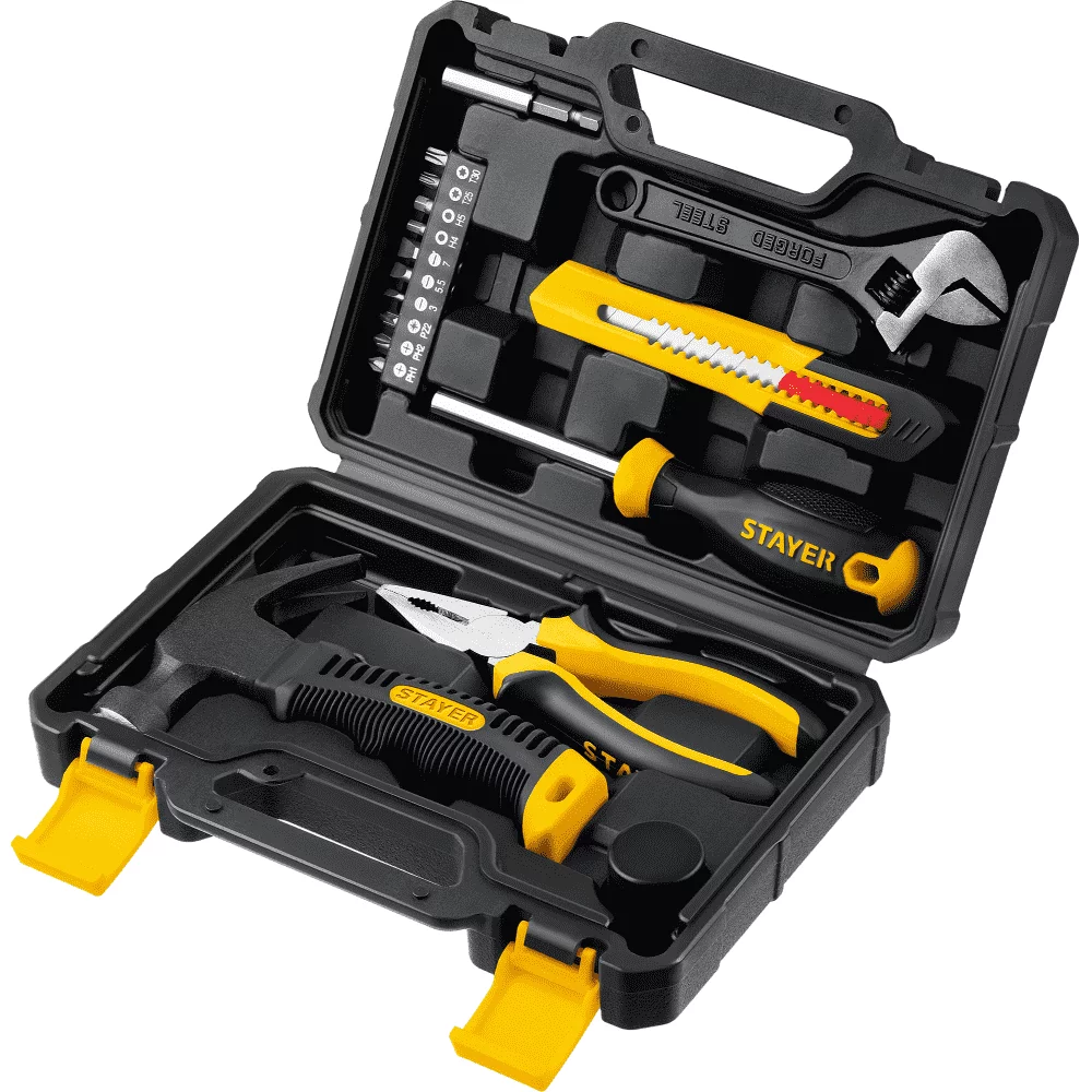 Набор инструмента универсальный «STAYER» 17 предм.