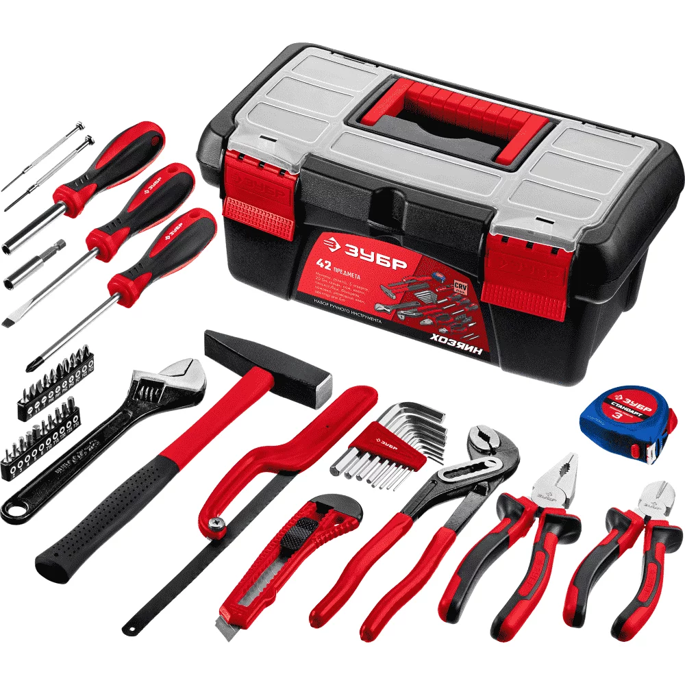 Набор инструмента универсальный «ЗУБР» 42 предм.