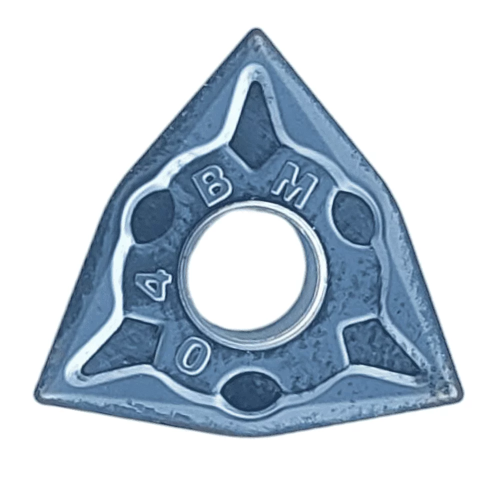 Пластина твердосплавная тригональная WNMG080404-BM HS7125 (по нержавеющей стали)