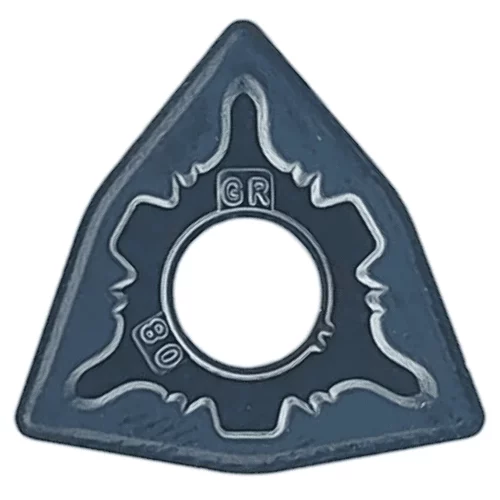 Пластина твердосплавная тригональная WNMG080408-GR WS8125 (по стали)