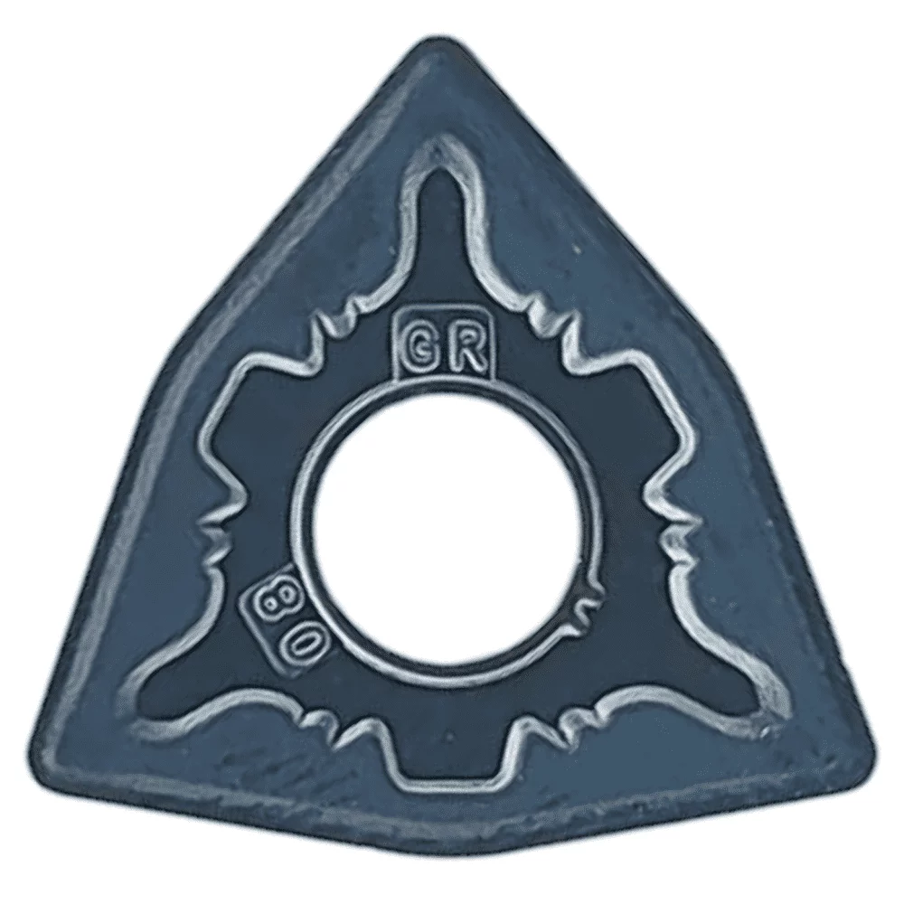 Пластина твердосплавная тригональная WNMG080408-GR WS8125 (по стали)