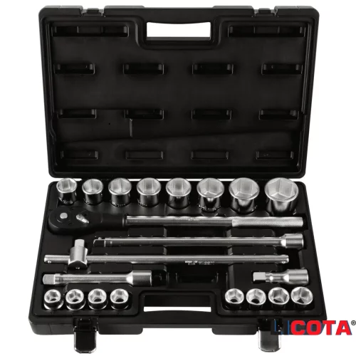 Набор инструмента 3/4" "LICOTA" 21 предм. 19-50 мм в кейсе ALK-6003F-ASK-10060