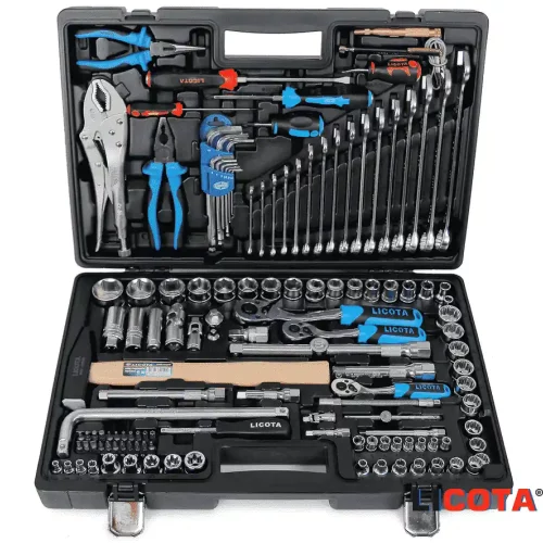 Набор инструмента 1/2", 1/4", 3/8" "LICOTA" 131 предм. ALK-8022F