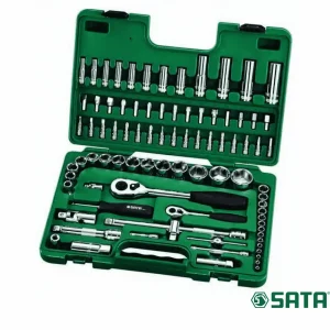 Набор инструмента 1/2″, 1/4″ «SATA» 88 предм.
