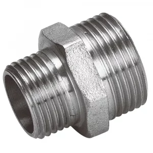 Ниппель латунный 1/2″х3/8″