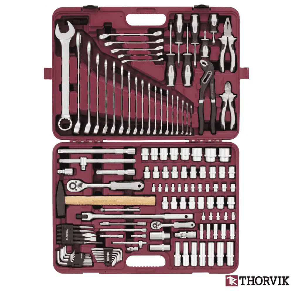 Набор инструмента 1/2", 1/4" "THORVIK" 127 предм. UTS0127