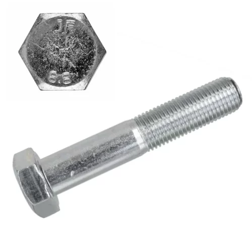 Болт шестигранная головка мелкая резьба Din 960 кл.пр. 8.8