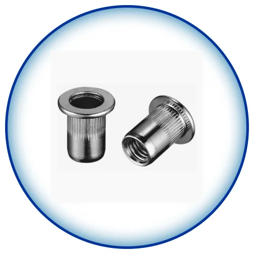 Цилиндрическая с цилиндрическим бортиком, нержавеющая сталь А2