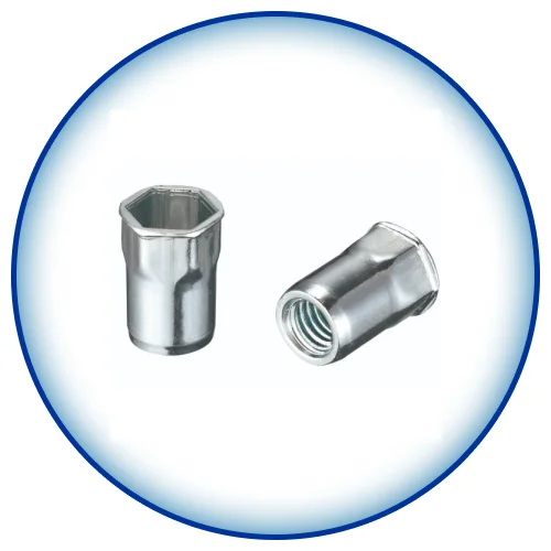 Полушестигранная с уменьшенным бортиком