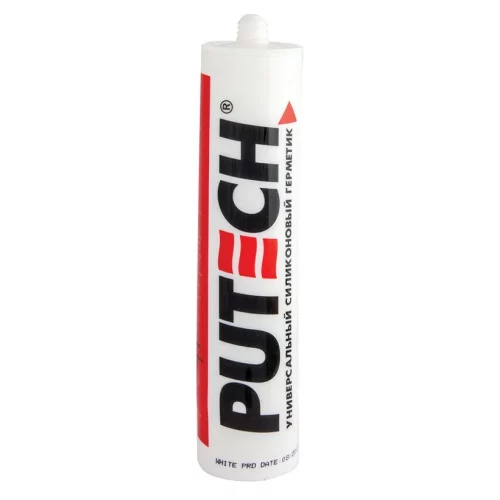 Герметик силикон. универсал. "PUTECH" (белый) 280мл