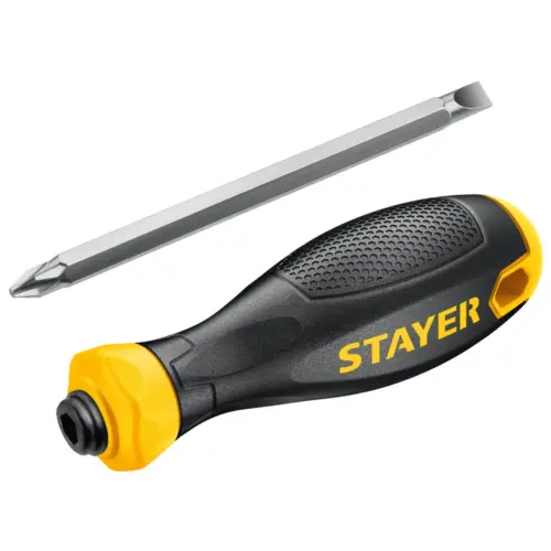 Отвертка переставная "STAYER" PH2/SL6х80 мм